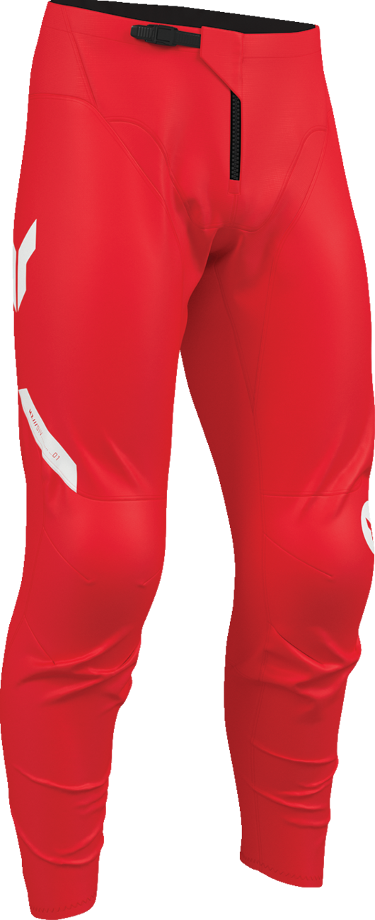 THOR Youth Ridemode Menace Pants - Red - US 24 2903-2713