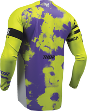 THOR Youth Launchmode Bleach Jersey - Gray/Acid - 2XS 2912-2578
