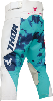 THOR Youth Launchmode Bleach Pants - White/Aqua - US 18 2903-2621