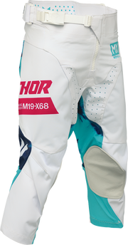 THOR Youth Launchmode Bleach Pants - White/Aqua - US 18 2903-2621