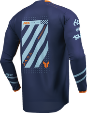 THOR Youth Launchmode Futura Jersey - Navy/Orange - Small 2912-2598