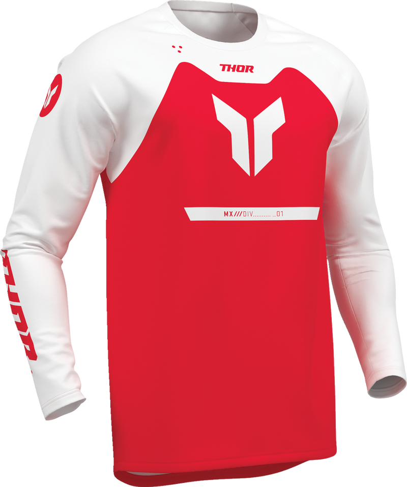 THOR Youth Ridemode Menace Jersey - Red - 2XS 2912-2682