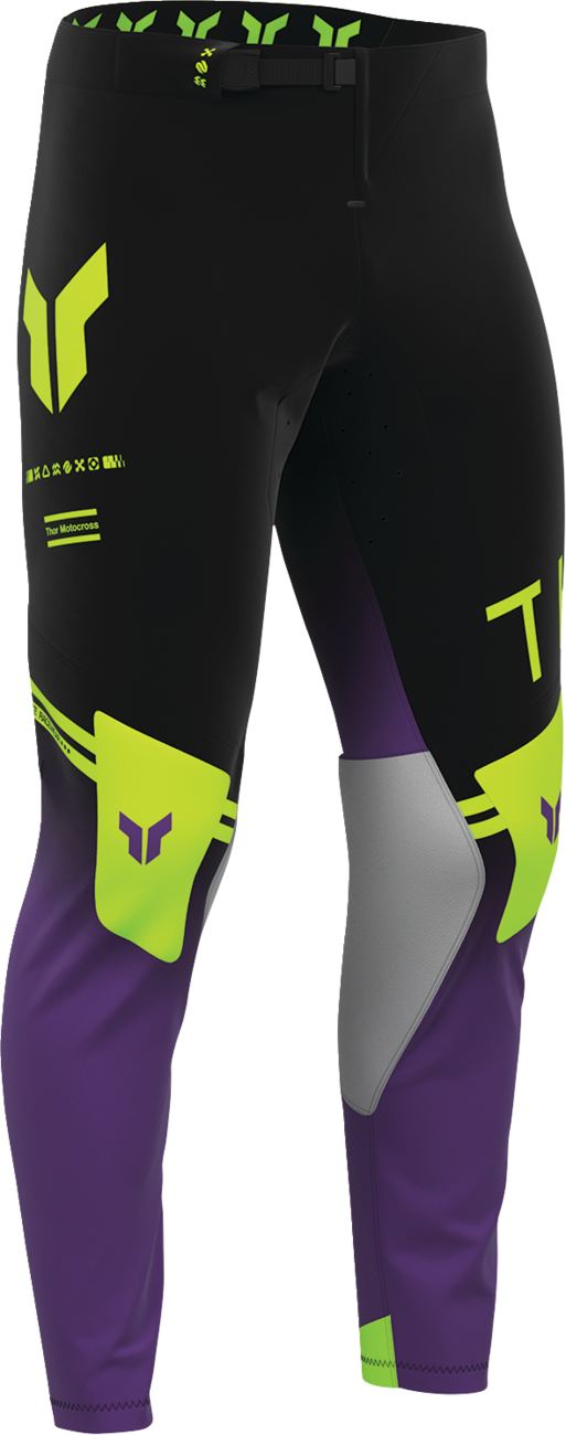 THOR THOR Sportmode Geo Pants - Black/Purple - US 28 2901-12796