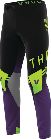 THOR THOR Sportmode Geo Pants - Black/Purple - US 28 2901-12796