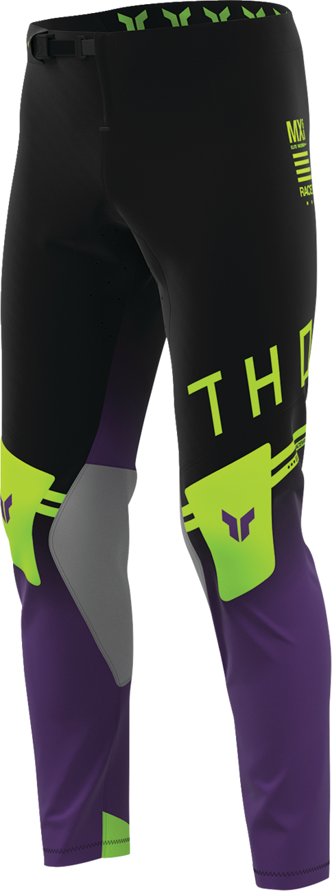 THOR THOR Sportmode Geo Pants - Black/Purple - US 28 2901-12796