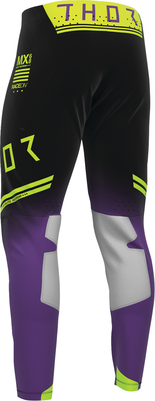 THOR THOR Sportmode Geo Pants - Black/Purple - US 28 2901-12796