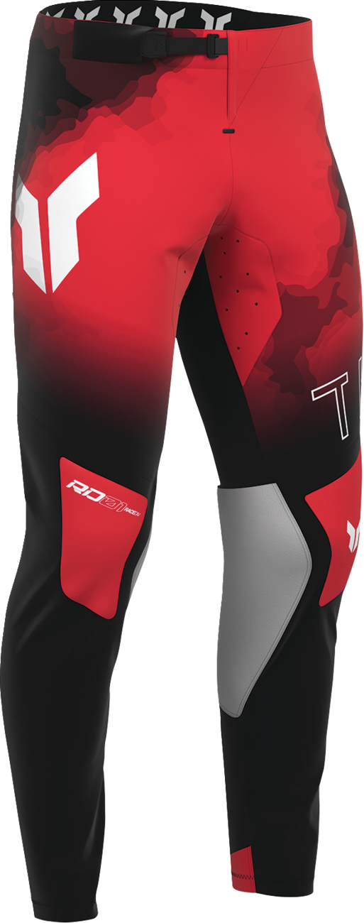 THOR THOR Sportmode Carbon Pants - Black/Red - US 31 2901-12772
