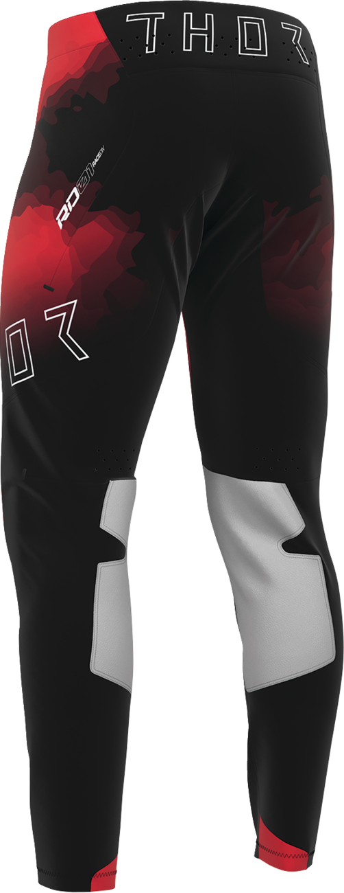 THOR THOR Sportmode Carbon Pants - Black/Red - US 31 2901-12772