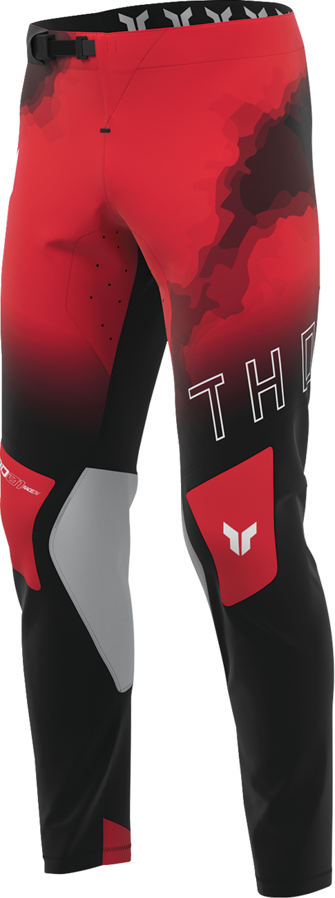 THOR THOR Sportmode Carbon Pants - Black/Red - US 31 2901-12772