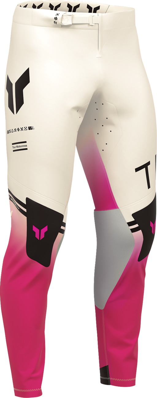 THOR THOR Sportmode Geo Pants - Vintage White/Pink - US 33 2901-12828