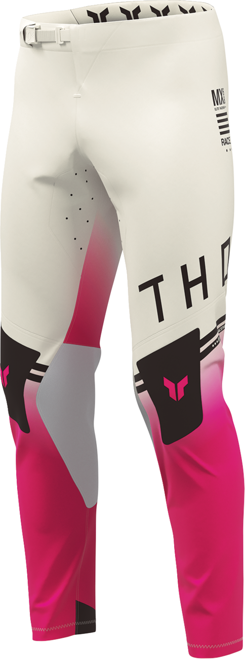THOR THOR Sportmode Geo Pants - Vintage White/Pink - US 33 2901-12828