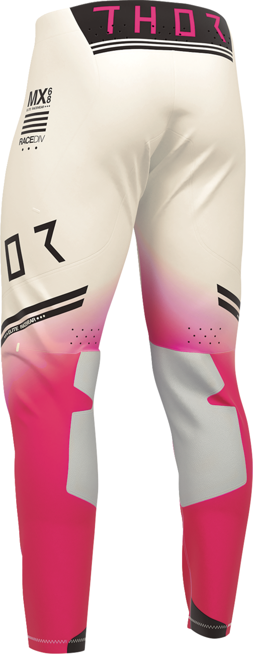 THOR THOR Sportmode Geo Pants - Vintage White/Pink - US 33 2901-12828
