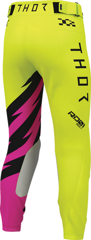 THOR Youth Launchmode Shockie Pants - Acid/Fuchsia - US 18 2903-2742