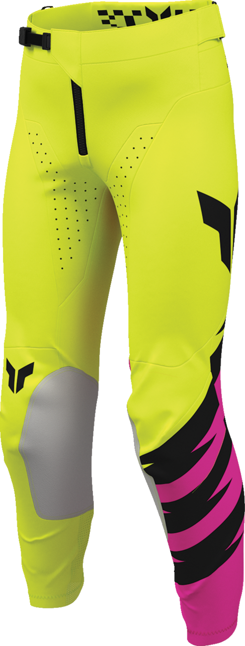 THOR Youth Launchmode Shockie Pants - Acid/Fuchsia - US 18 2903-2742