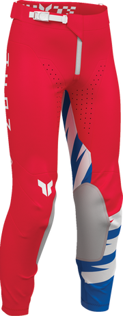 THOR Youth Launchmode Shockie Pants - Red/Blue - US 24 2903-2757