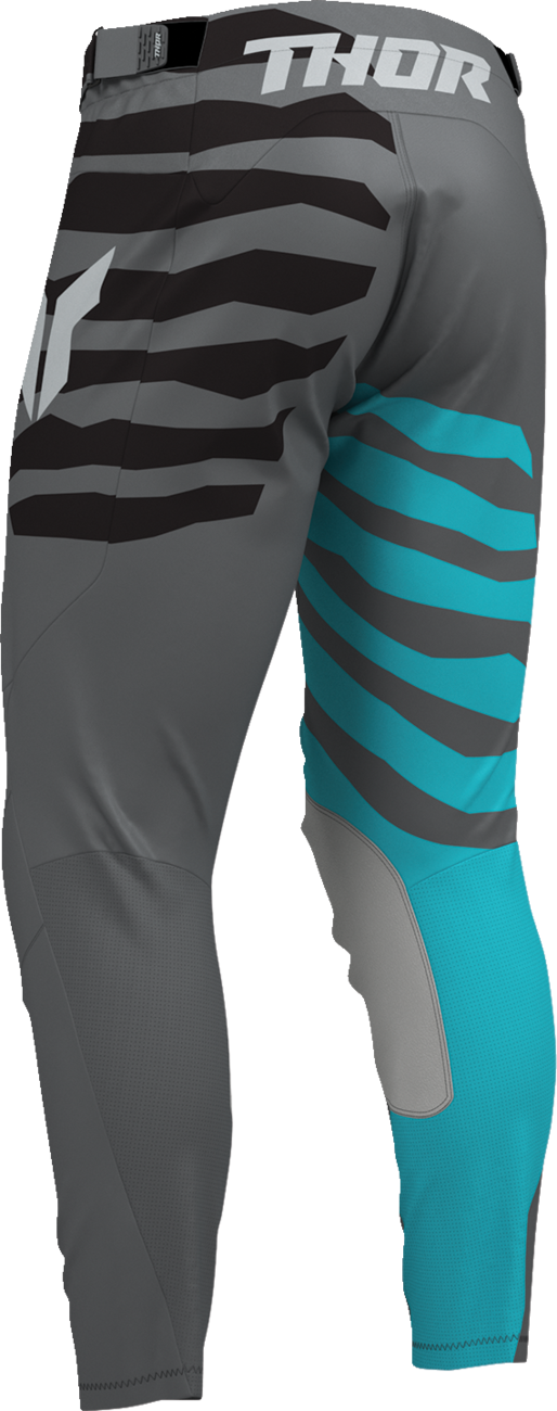 THOR THOR Launchmode Shredder Pants - Charcoal/Aqua - US 30 2901-13043