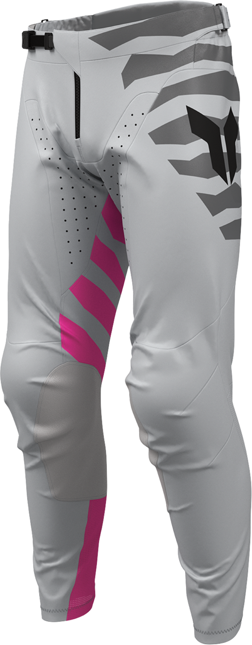 THOR THOR Launchmode Shredder Pants - Gray/Fuchsia - US 30 2901-13061