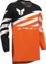 THOR Youth Launchmode Shockie Jersey - Fluo Orange/Black - Small 2912-2745
