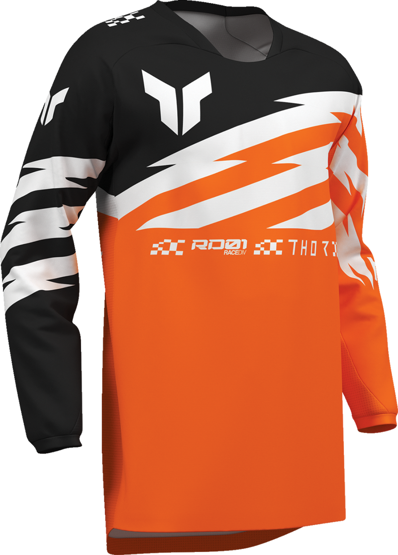 THOR Youth Launchmode Shockie Jersey - Fluo Orange/Black - Small 2912-2745