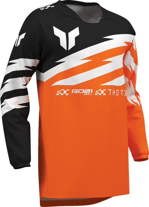THOR Youth Launchmode Shockie Jersey - Fluo Orange/Black - Small 2912-2745
