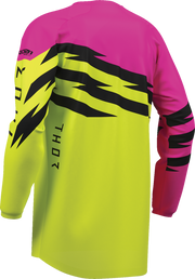 THOR Youth Launchmode Shockie Jersey - Acid/Fuchsia - XL 2912-2742