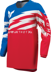 THOR Youth Launchmode Shockie Jersey - Red/Blue - 2XS 2912-2749
