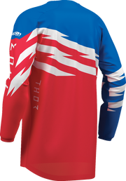 THOR Youth Launchmode Shockie Jersey - Red/Blue - 2XS 2912-2749
