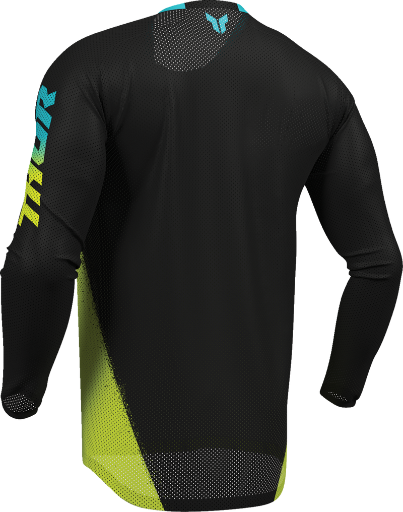 THOR THOR Launchmode Air Darkside Jersey - Black/Acid - 3XL 2910-8913