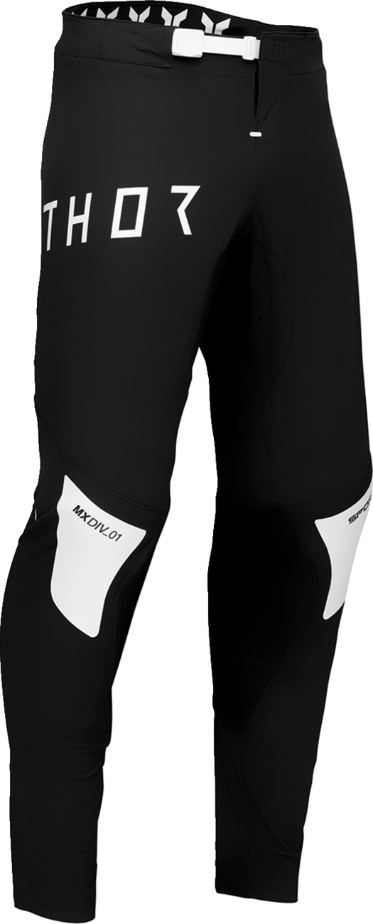 THOR Youth Sportmode Strike Pants - Black/White - US 24 2903-2739