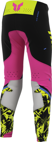 THOR Youth Sportsmode Punk'd Pants - Black/Fuchsia - US 28 2903-2733