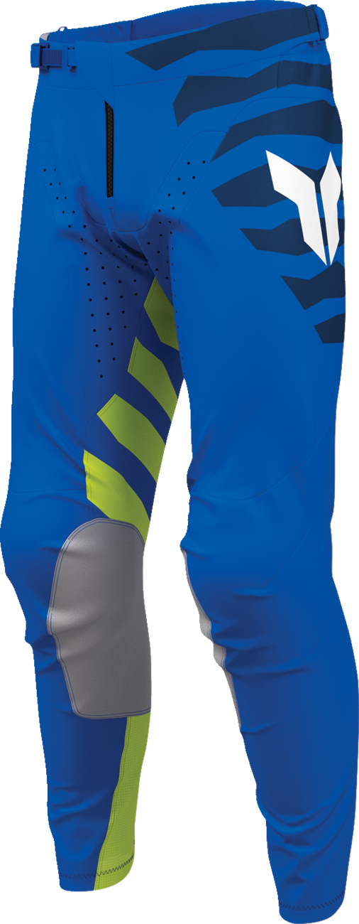 THOR THOR Launchmode Shredder Pants - Blue/Acid - US 30 2901-13070