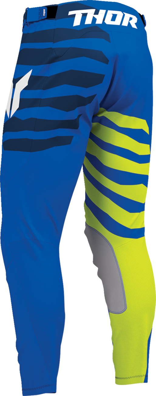 THOR THOR Launchmode Shredder Pants - Blue/Acid - US 30 2901-13070