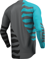 THOR Launchmode Shredder Jersey - Charcoal/Aqua - XL 2910-8869