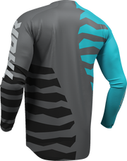 THOR Launchmode Shredder Jersey - Charcoal/Aqua - XL 2910-8869