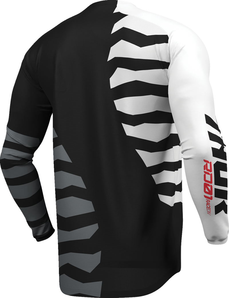 THOR Launchmode Shredder Jersey - Black/White - 3XL 2910-8877