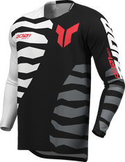 THOR Launchmode Shredder Jersey - Black/White - 3XL 2910-8877