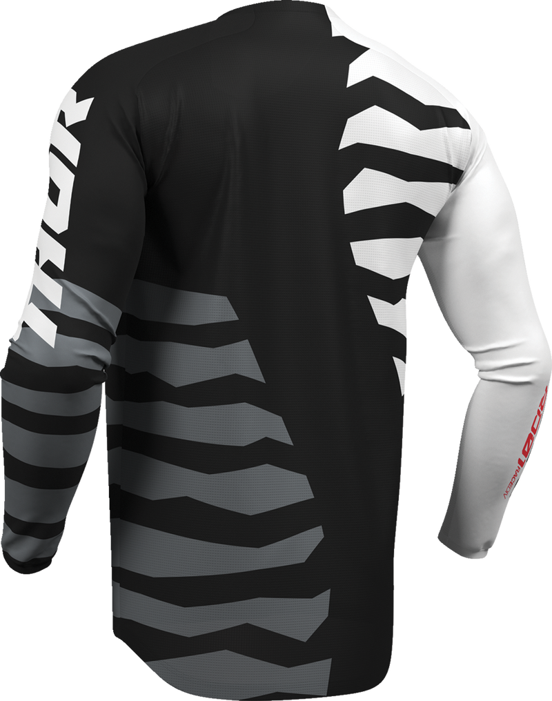 THOR Launchmode Shredder Jersey - Black/White - 3XL 2910-8877
