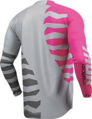 THOR Launchmode Shredder Jersey - Gray/Fuchsia - 3XL 2910-8883