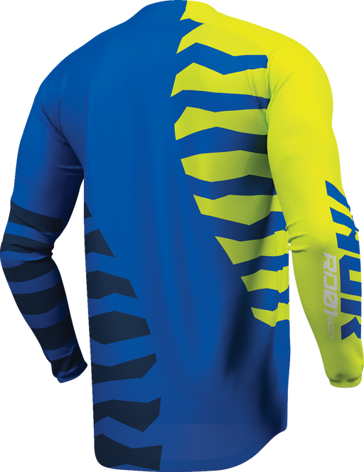THOR Launchmode Shredder Jersey - Blue/Acid - Small 2910-8884