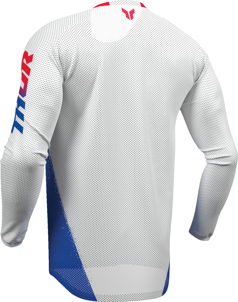 THOR THOR Launchmode Air Darkside Jersey - White/Blue - Large 2910-8916