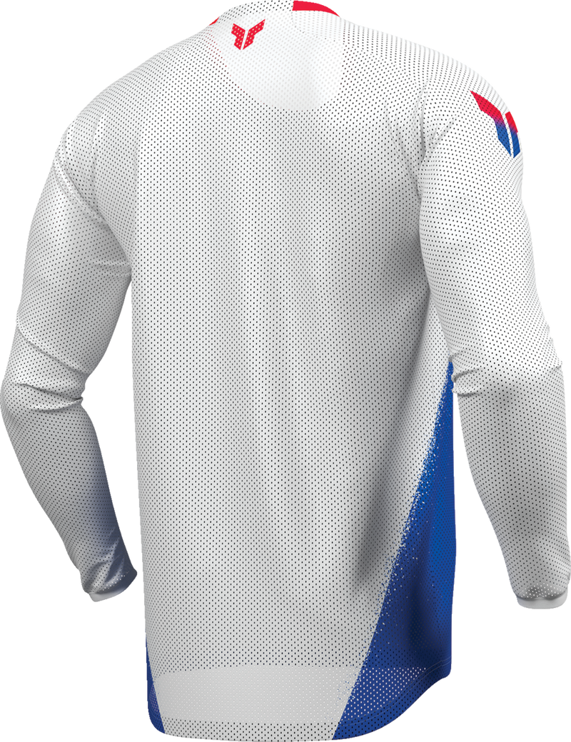 THOR THOR Launchmode Air Darkside Jersey - White/Blue - Large 2910-8916