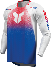 THOR THOR Launchmode Air Darkside Jersey - White/Blue - Large 2910-8916