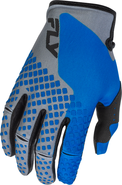 Youth Kinetic Gloves Blue/Grey/Black Yl
