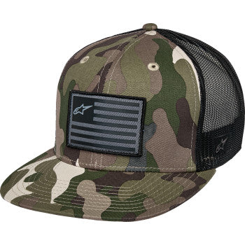 Alpinestars Flag Flat Snapback Hat