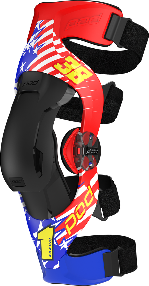 POD K4 2.0  DANGER BOY LE Knee Brace Pair CLOSEOUT