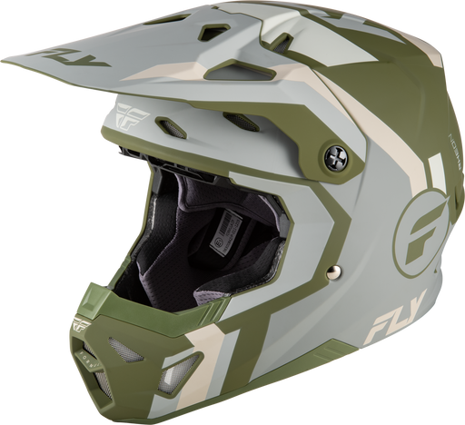 Youth Formula Cp Seal Helmet Matte Stone/Khaki/Olive Yl