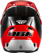 Kinetic Dbk Helmet Black/Red/Grey Xs