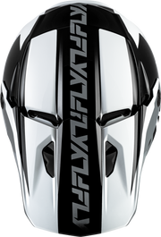 Kinetic Crest Helmet Black/White/Grey 2x