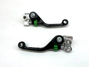 2024 2025 2026 KX450 ASV F4 Levers Black / Green shorty