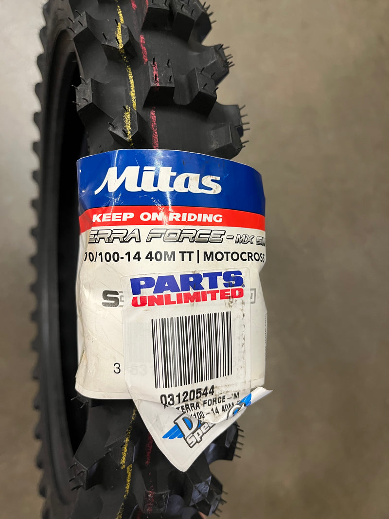 Mitas Terra Force MX SM Mid Size Tires - Pit Bikes
